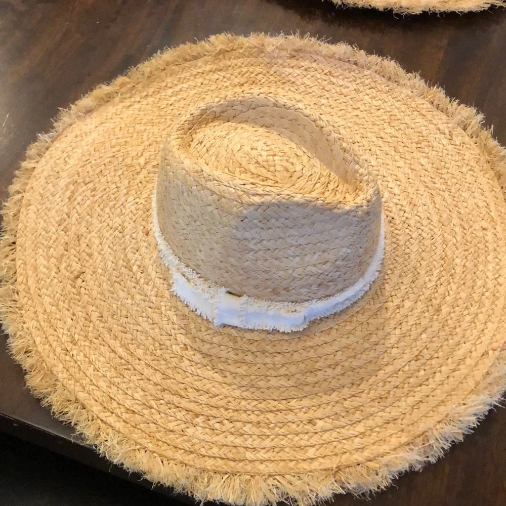 Hat Attack Coverup Sunhat in Natural & Ivory - Picture 3 of 9